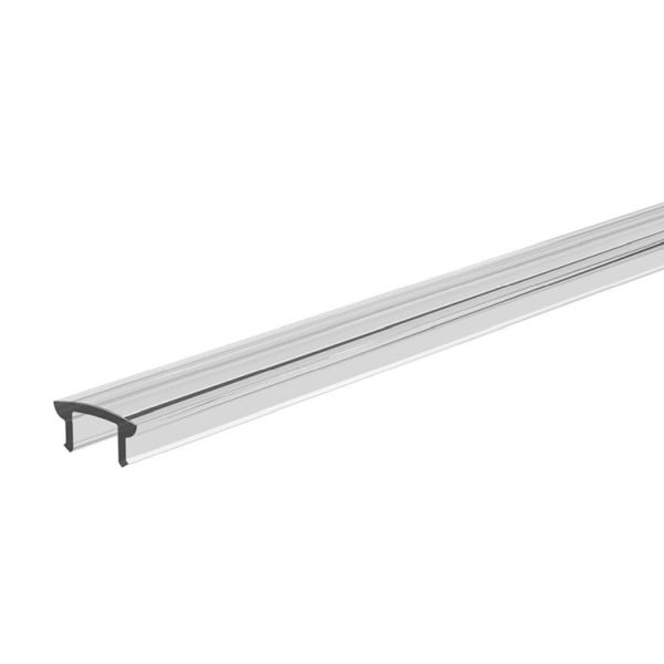 Deko-Light 983551 Profil Abdeckung, Abdeckung F-01-05, 2m, klar, PMMA, Transparent 95% Transmissio