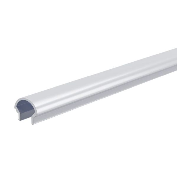Deko-Light 984554 Profil Abdeckung, Abdeckung R-01-05, 1m, milchig, PMMA, Satiniert 40% Transmissi