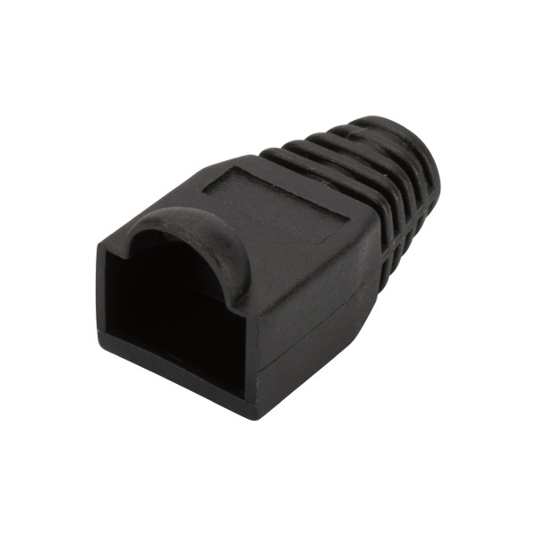 Digitus A-MOT 8/8 Knickschutztüllen für RJ45 Stecker schwarz