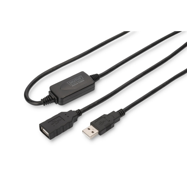 Digitus DA-73101 USB 2.0 Repeater-Kabel 15 Meter