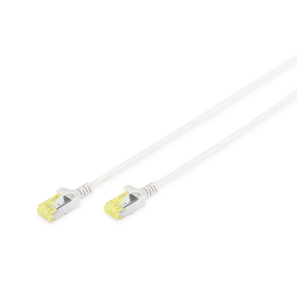 Digitus DK-1617-A-010S CAT 6A U/UTP Slim Patchkabel grau 1 Meter