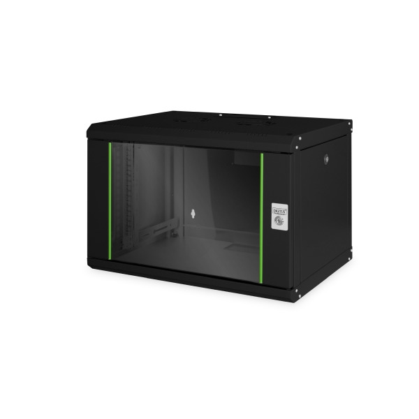 Digitus DN-19 07-U-SW Wandgehäuse Unique Serie 600x450mm (BxT) schwarz