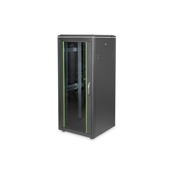 Digitus DN-19 26U-6/6-B-1 Netzwerkschrank Unique Serie 600x600mm (BxT) schwarz