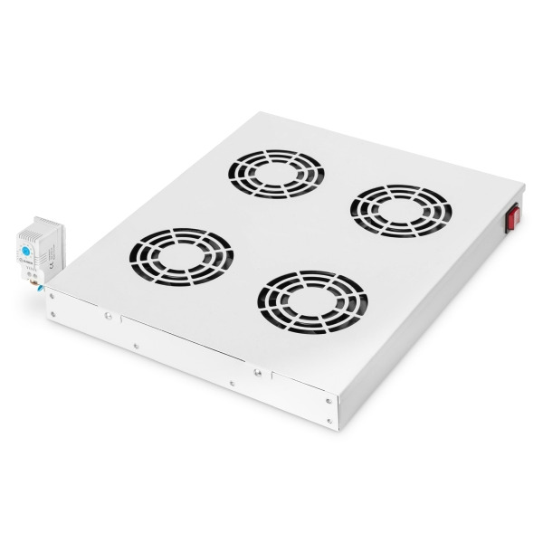 Digitus DN-19 FAN-4-HO Lüftereinheit zur variablen 483mm (19 Zoll)-Installation