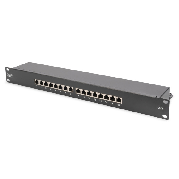 Digitus DN-91616S-B CAT 6 Klasse E Patch Panel