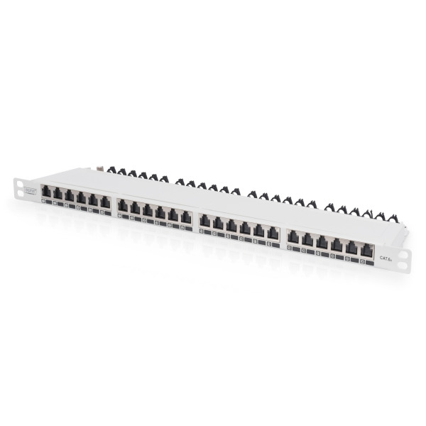 Digitus DN-91624S-SL-EA-G CAT 6A Klasse EA High Density Patch Panel geschirmt