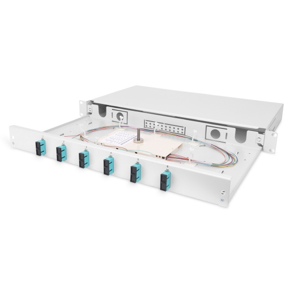 Digitus DN-96320/3 LWL Spleißbox bestückt SC OM3