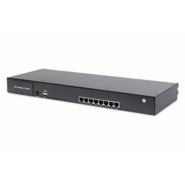 Digitus DS-72216 Modularer CAT 5 KVM-Switch 8-Port