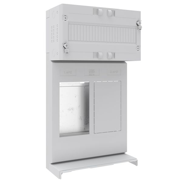 ABN MT1380 ESPRO-Modul tief BxH:250x450mm Zählertragplatte EHZ mit Konsumenten raum