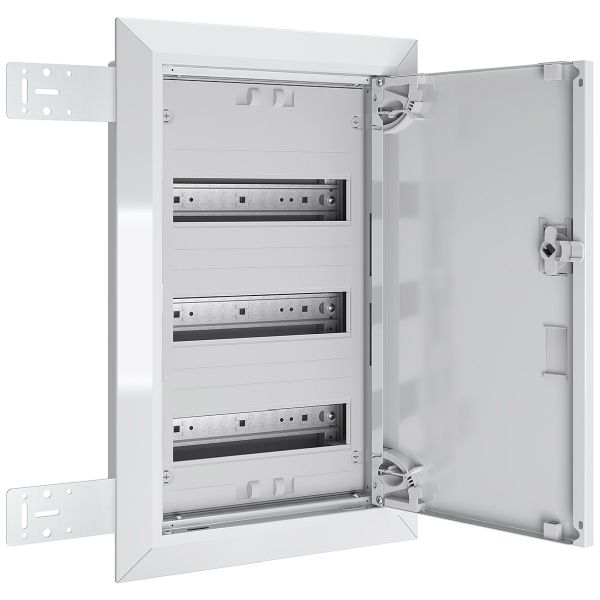 ABN UK13 Feldverteiler UP/HW T:110mm 36TE 1 x 3-Reihig für REG mit Volltüre