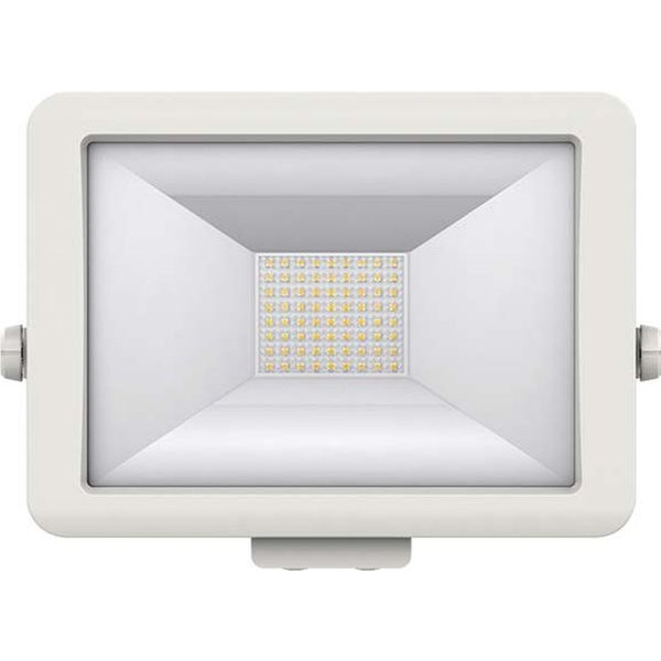 Theben 1020687 LED-Strahler theLeda B50L WH für Wandmontage 50W weiß