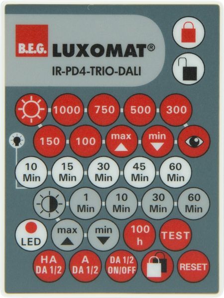 B.E.G. 92104 IR-Fernbedienung IR-PD4-TRIO-DALI