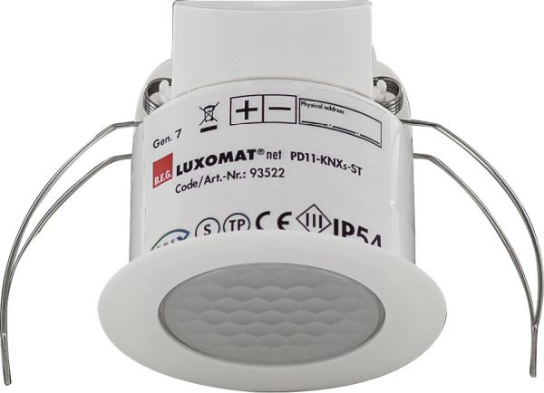 B.E.G. 93522 Präsenzmelder KNX PD11-KNXs-FLAT-ST-DE