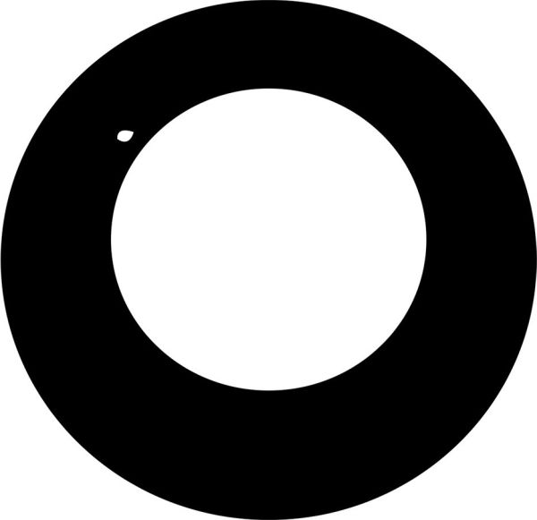B.E.G. 93773 Abdeckring schwarz