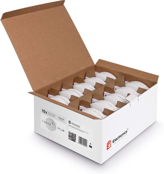 Ei Electronics Ei650i-0L177 Rauchwarnmelder auslesbar mit Batterie 10 Stück