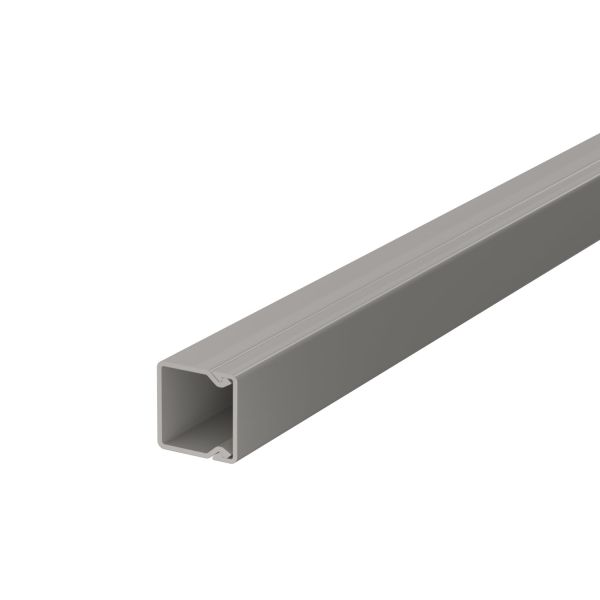 OBO Bettermann 6025110 Wand- und Deckenkanal 20x20x2000 PVC steingrau WDK20020GR 2 Meter