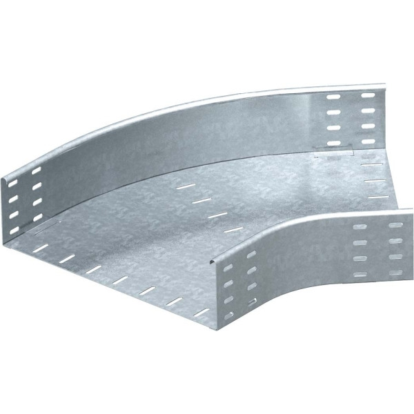 OBO Bettermann 7068409 Bogen 45 Grad horizontal rd Bauform 110x400 RB 45 140 FT