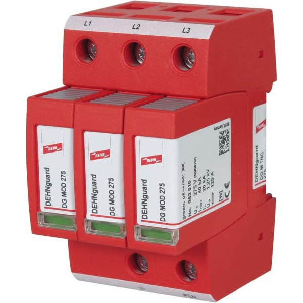 DEHN 952300 DGMTNC275 Überspannungs-Ableiter DEHNguard 230/400V IP20 Typ2