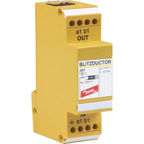 DEHN 918411 BVTTC1 Überspannungs-Ableiter Blitzductor VT