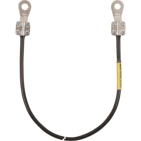 DEHN 416925 EL16L255M2KSG10 Erdungsleitung 16mm² 2,5 Meter schwarz