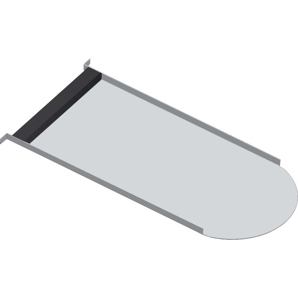 # Schletter Solar 109016-010 Blechersatzziegel Alu Biber 190x400 Rapid 20 Stück