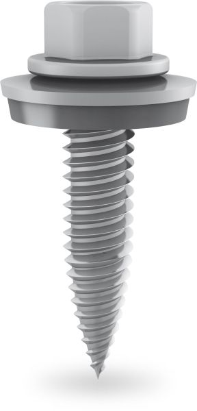 # K2 Systems 2004245 Gewindeformende Schraube m Dichtscheibe 6x25 100 Stück