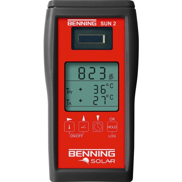 # Benning SUN2 Einstrahlungs- und Temperaturmessgerät