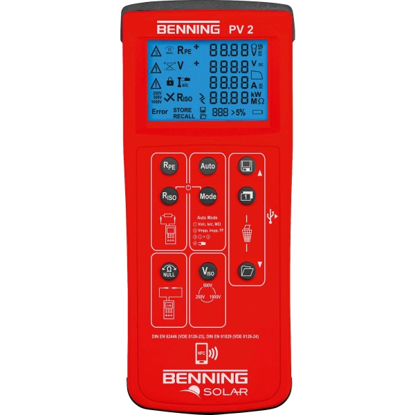 # Benning BENNING PV 2 PV-Installationstester Kennlinienmessgerät