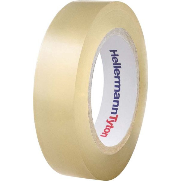 HellermannTyton HelaTape Flex15 CL PVC Isolierband transparent 10 Stück
