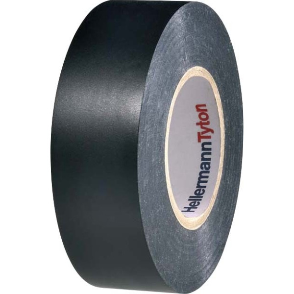 HellermannTyton HTAPE-FLEX15-19x20BK PVC Isolierband 15-19x20 schwarz 20 Meter