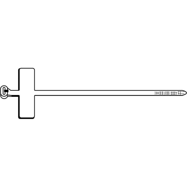 Thomas & Betts TY551M Kabelbinder 92x2,4mm natur 100 Stück