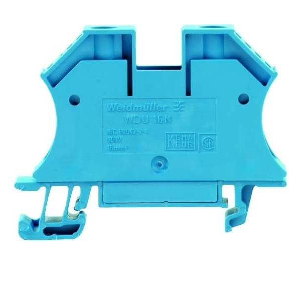 Weidmüller WDU 16N BL Durchgangsklemme 60x12x47mm bl