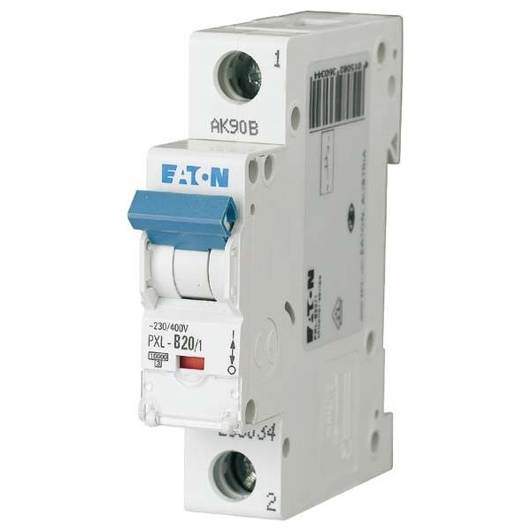 Eaton PXL-C20/1 LS-Schalter mit Beschriftungsfeld C 20A 1-polig