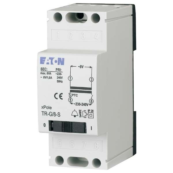 Eaton TR-G3/18 Klingeltransformator 4-8-12V/2A