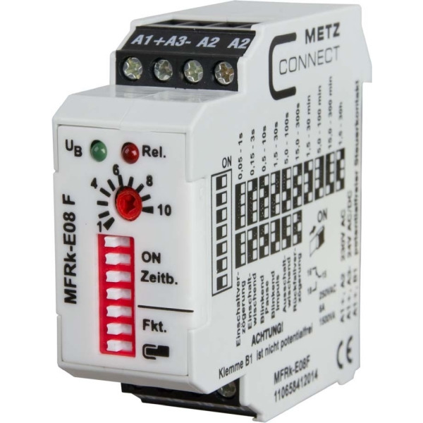 Metz Connect MFRk-E08 F 230AC24UC Zeitrelais 30h