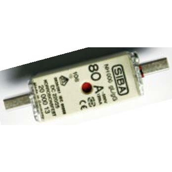 Siba 2000013.10 NH-Sicherungseinsatz 10A NH000,gg/gl,500V 10 Stück