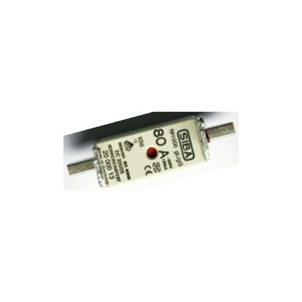 Siba 2000013.50 NH-Sicherungseinsatz 50A NH000,gg/gl,500V 10 Stück
