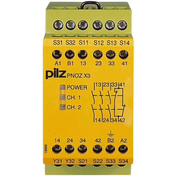 Pilz PNOZ X3 774318 Not-Aus-Schaltgerät 230V AC/24VDC