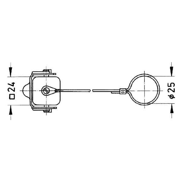 Harting 09200035422 Abdeckkappe HAN 3A-AK-QB