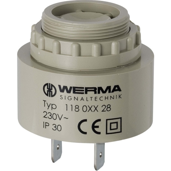Werma 11806815 Elektr.-Summer 24V AC/DC