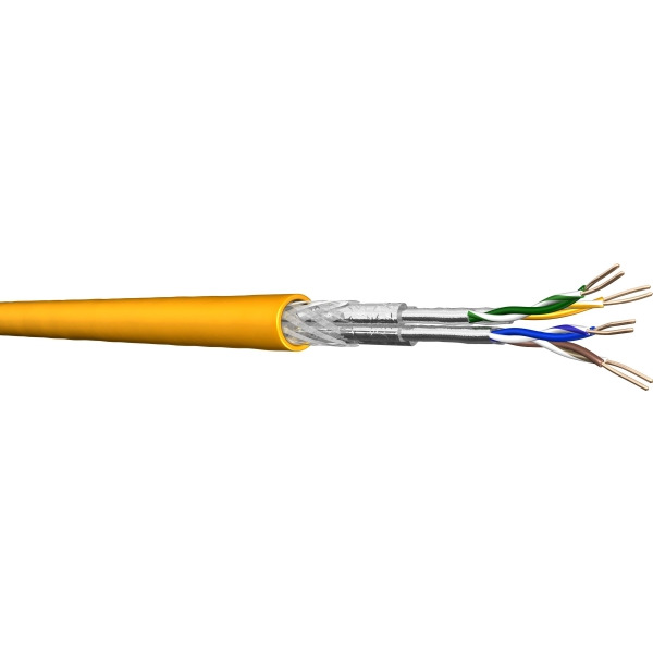 Draka 60015321-Dca UC MM1500 SS22 Kat.7A gelb 4P S/FTP 6F AWG22 Meterware