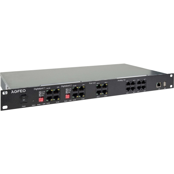 Agfeo ES 548 IT IP-Telefonanlage 24 IP/Systemgeräte