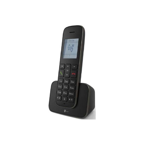 Telekom Sinus 207 schwarz DECT-Telefon schnurlos monochrome Display