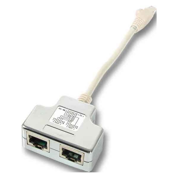 E F B K5123.015 T-Adapter ISDN 10-100Base