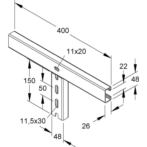 Niedax KKAT 300 Klemmadapter
