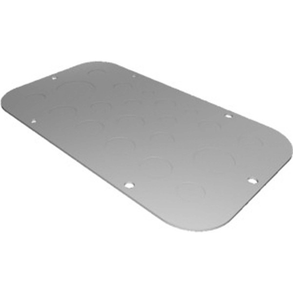 Rittal AX 2571.100 Metall-Flanschplatte Größe 1