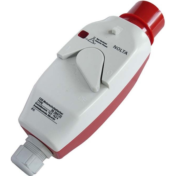 Nolta 50 304227 Motorschutzstecker 16A 5pol. 1,6-2,5A
