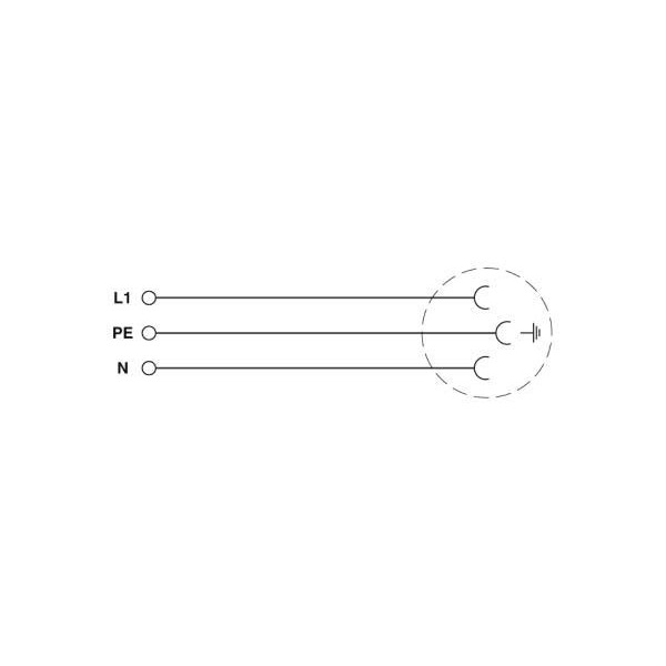 Phoenix Contact EO-CF/UT/GN Steckdose Steckgesicht Typ CF