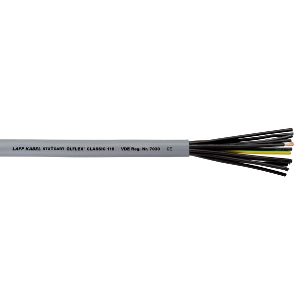 Lapp Kabel 1119802 Ölflex Classic 110 2x0,75 Meterware