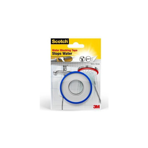 3M Scotch 4702 PTFE-Dichtungsband 12mm x 12 Meter weiß
